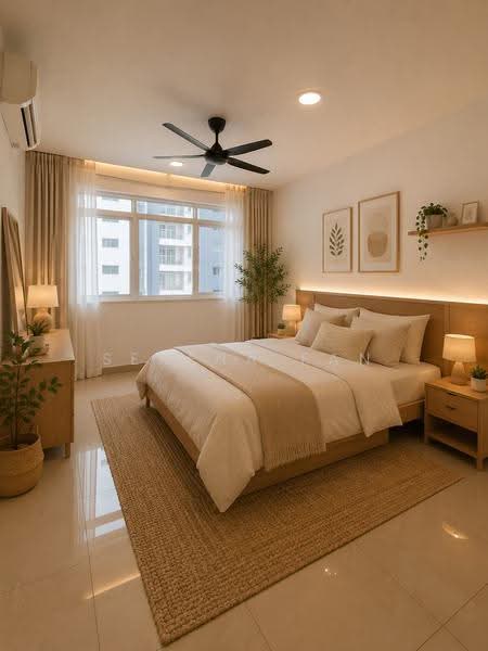 Kediaman Servis untuk Disewa di V-Residensi 2 - Serena Fan - Bedroom - PropertyGuru.com.my