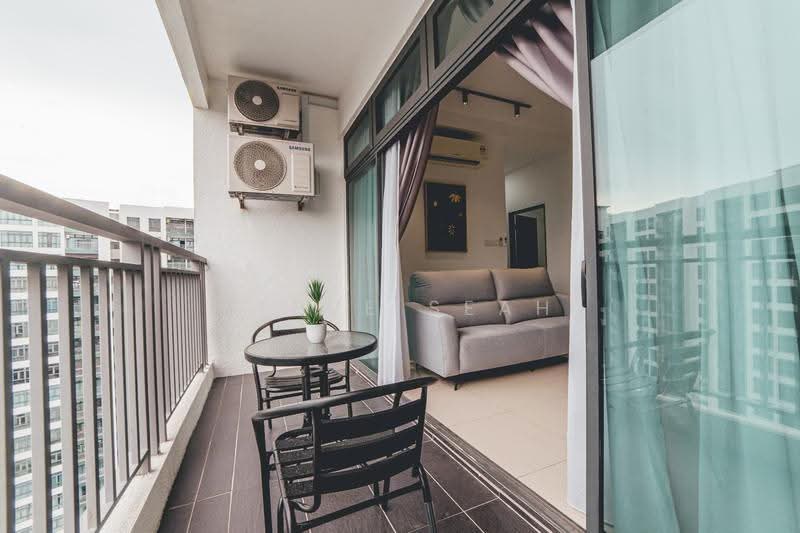 Service Residence for Rent at 8Scape Residence @ Sutera - Steve Seah - Balcony - PropertyGuru.com.my