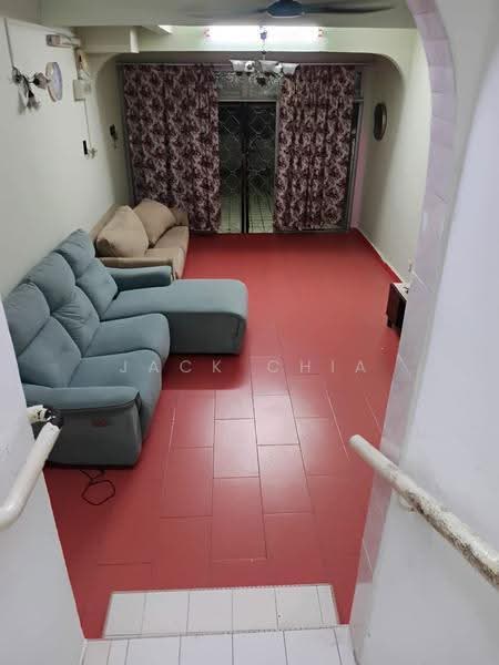 Rumah Teres 1.5-Tingkat untuk Dijual di Taman Selasih (Sikamat) - Jack Chia - Living Room - PropertyGuru.com.my