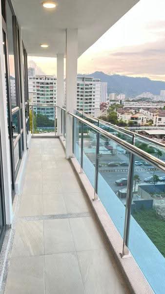 Kondominium untuk Disewa di Queens Residences Q2 @ Queens Waterfront - Xinnee . - Balcony - PropertyGuru.com.my