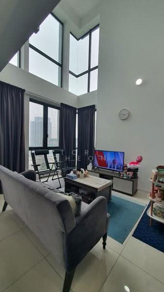 Condominium for Sale at The Elysia Park Residence - Tori Cheon - Living Room - PropertyGuru.com.my