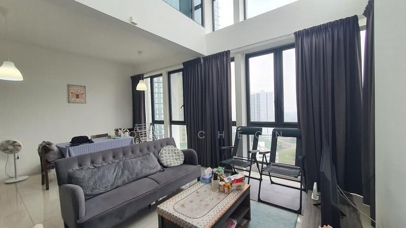 Condominium for Sale at The Elysia Park Residence - Tori Cheon - Living Room - PropertyGuru.com.my