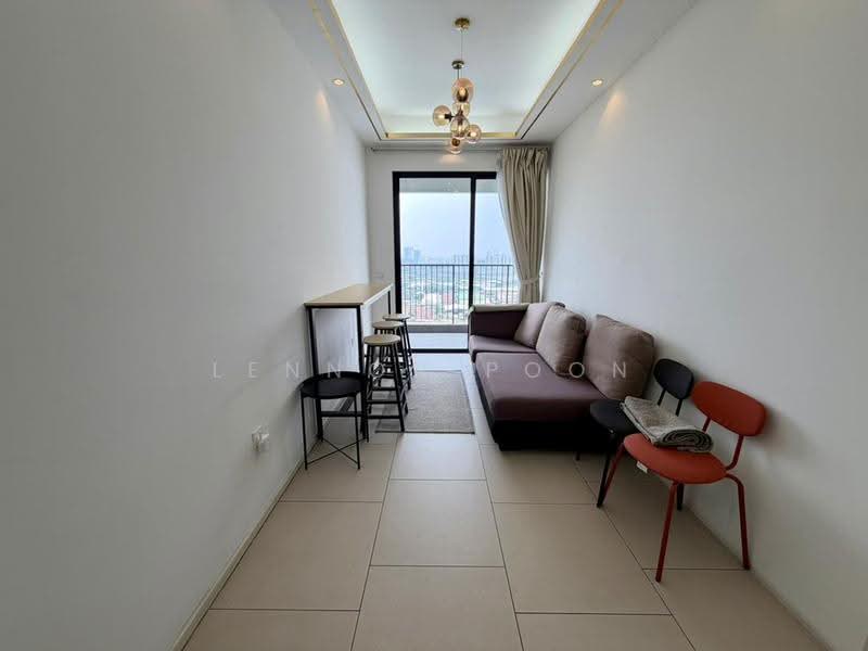 Kediaman Servis untuk Disewa di SqWhere Service Apartments - Lennon Poon - Living Room - PropertyGuru.com.my