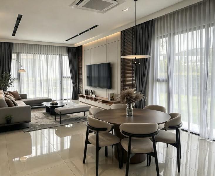 Rumah Teres 2-Tingkat untuk Dijual di Leisure Farm (Gelang Patah) - Peter Siew - Living Room - PropertyGuru.com.my