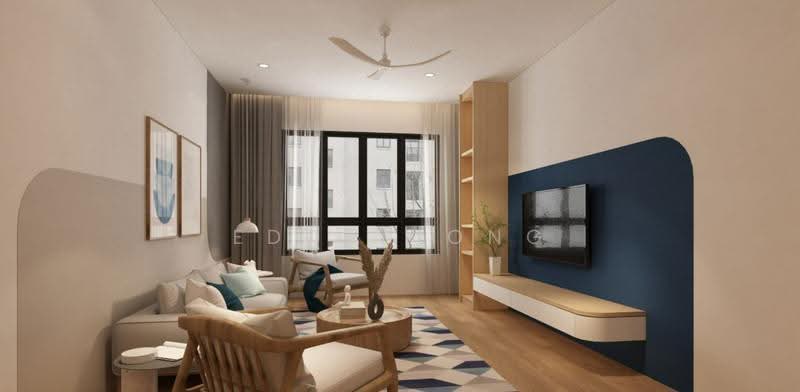 Service Residence for Sale at Residensi Naluri - Eddy Hong - Living Room - PropertyGuru.com.my