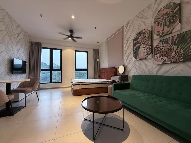Service Residence for Rent at Halo Sunday @ Empire City - Ray Soo - Living Room - PropertyGuru.com.my