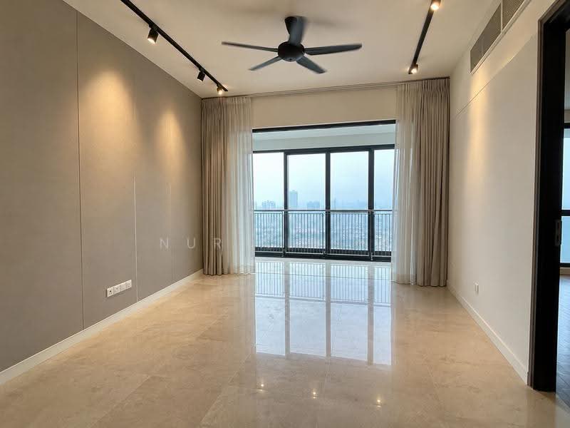 Kediaman Servis untuk Dijual di The Astaka @ 1 Bukit Senyum - Nur Alisya - Living Room - PropertyGuru.com.my