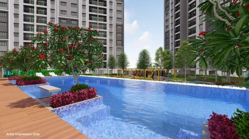 Service Residence for Sale at KSL Blossom Square - Torres Chan - Pool - PropertyGuru.com.my