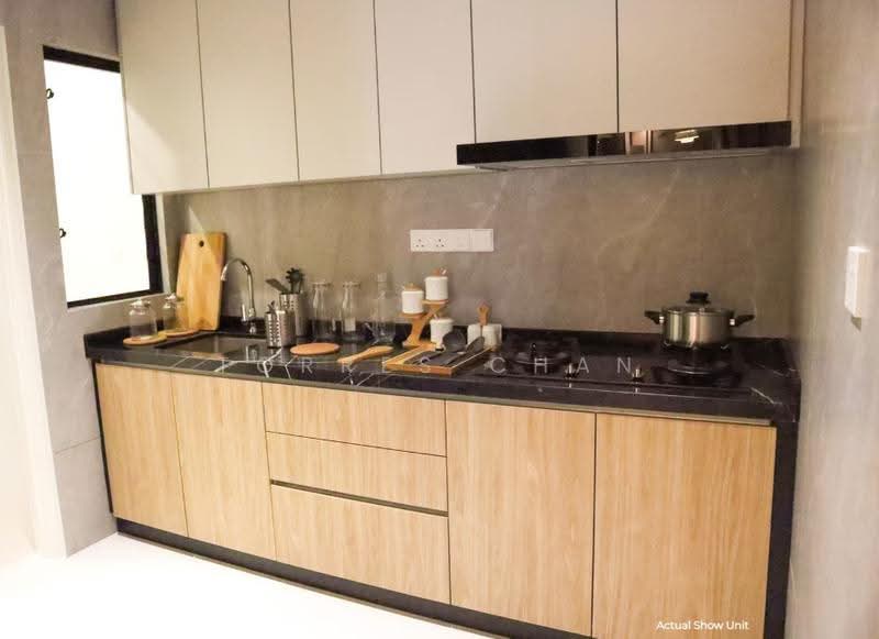 Service Residence for Sale at KSL Blossom Square - Torres Chan - Kitchen - PropertyGuru.com.my