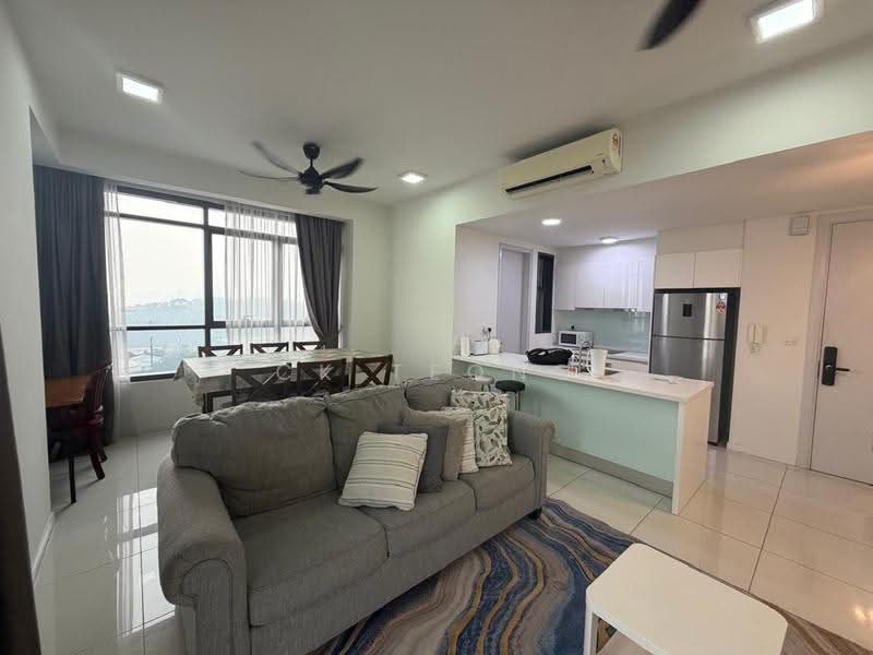 Kondominium untuk Disewa di The Ridge - CK Teong - Living Room - PropertyGuru.com.my
