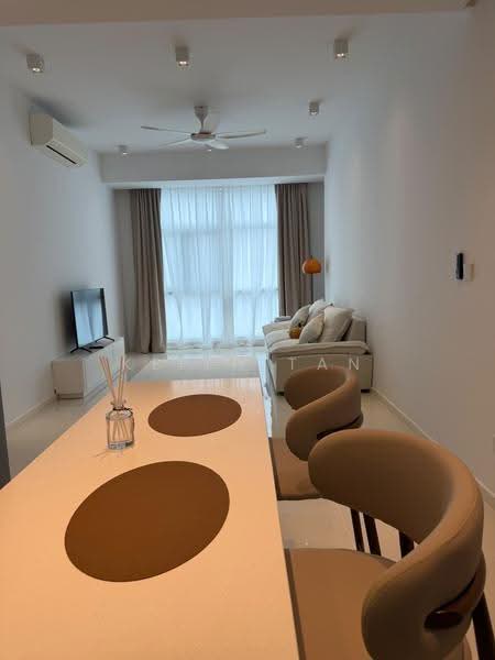 Kediaman Servis untuk Disewa di Met 1 Residences - Keith Tan - Living Room - PropertyGuru.com.my