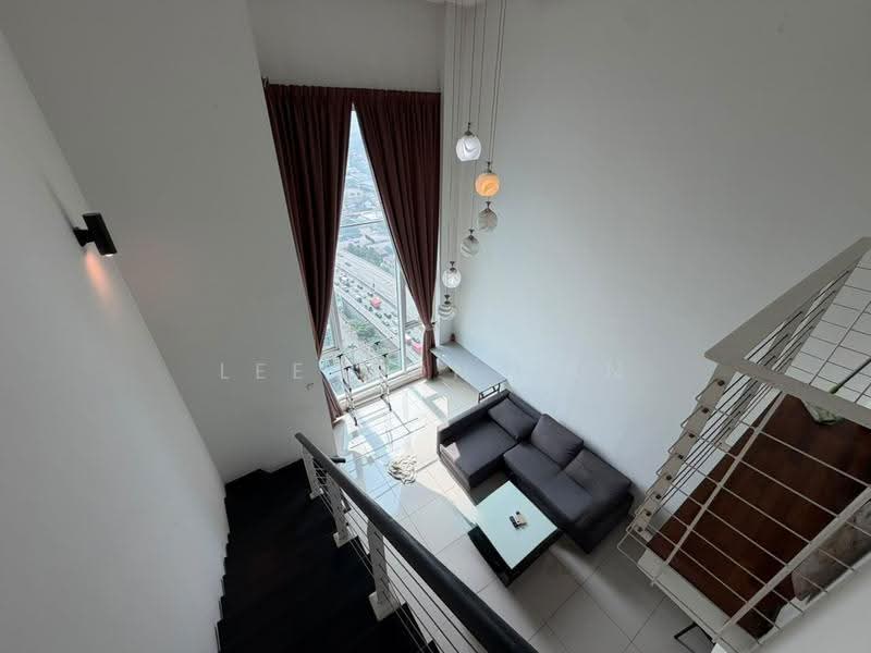 Kediaman Servis untuk Dijual di The Scott Garden SOHO - Leedeon Tan - Living Room - PropertyGuru.com.my