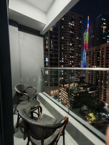 Service Residence for Rent at Skylon Residences - Stanley Obi - Balcony - PropertyGuru.com.my
