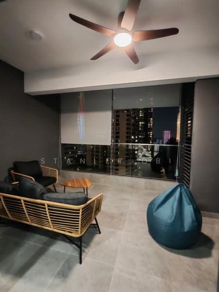 Service Residence for Rent at Skylon Residences - Stanley Obi - Balcony - PropertyGuru.com.my