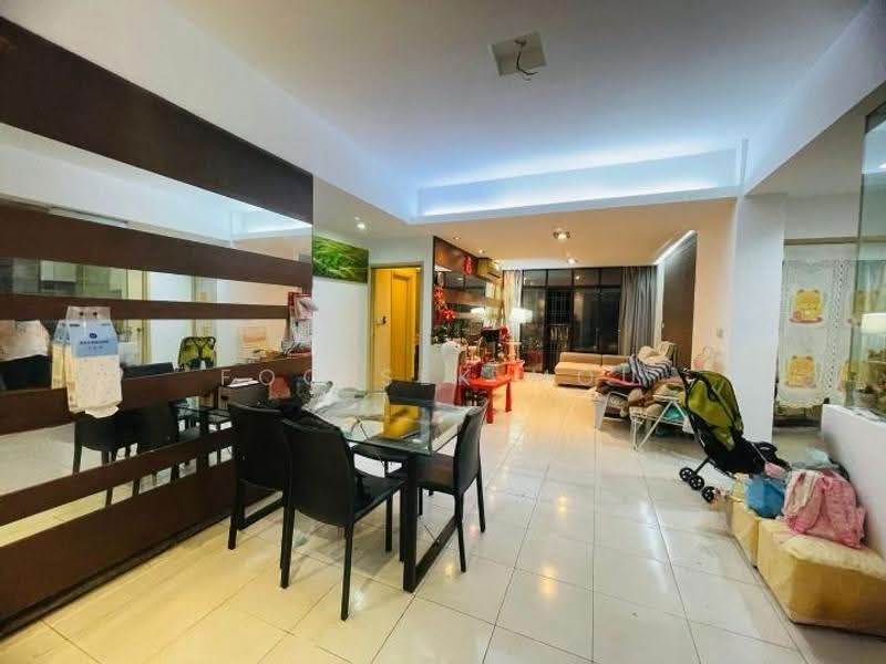 Kediaman Servis untuk Dijual di Diamond Residences - Foo Sek Mou - Living Room - PropertyGuru.com.my
