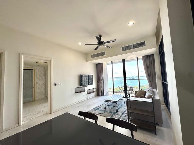 Kondominium untuk Disewa di Setia V Residences - Alex Lim - Living Room - PropertyGuru.com.my