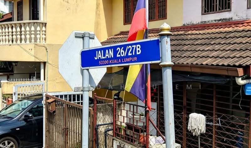 Rumah Teres untuk Dijual di Desa Setapak (Wangsa Maju) - Rashidah Juremi - Exterior - PropertyGuru.com.my