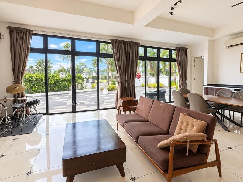 Cluster House for Sale in Eco Botanic (Iskandar Puteri (Nusajaya)) - Lauren Chai - Living Room - PropertyGuru.com.my