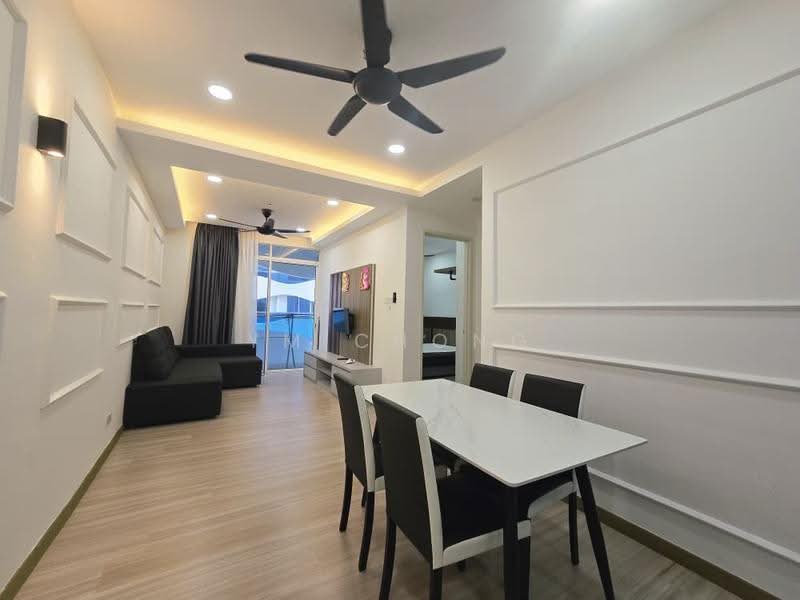 Service Residence for Rent at The Wave Residence - YM Chong - Living Room - PropertyGuru.com.my
