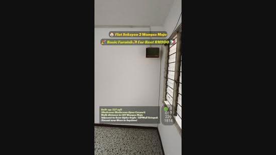 Rumah Flat untuk Disewa di Seksyen 2 Wangsa Maju Flat - Wincent Chuah - PropertyGuru.com.my