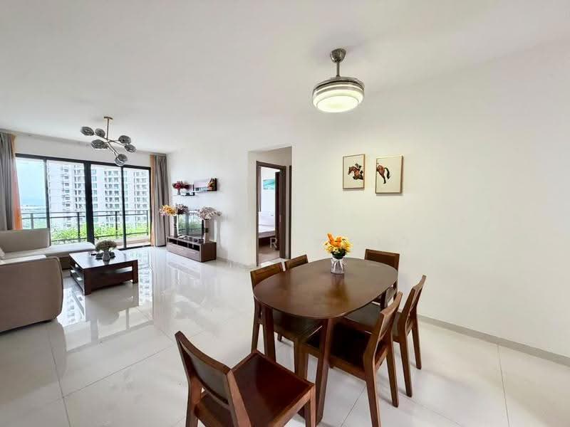 Service Residence for Rent at Regalia Park @ Forest City - Zephyr Khoo - Living Room - PropertyGuru.com.my