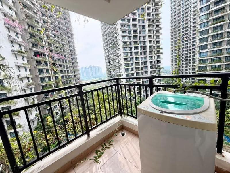 Service Residence for Rent at Regalia Park @ Forest City - Zephyr Khoo - Balcony - PropertyGuru.com.my