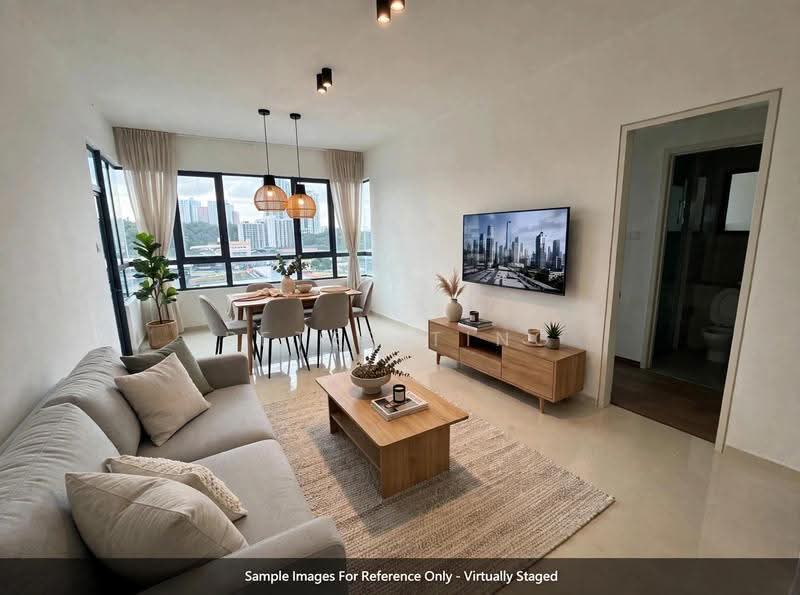 Condominium for Sale at Bay 21 - Peter Ting - Living Room - PropertyGuru.com.my