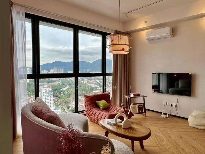 Service Residence for Sale at Urban Suites - Damien L - Living Room - PropertyGuru.com.my