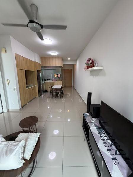 Service Residence for Rent at The Leafz @ Dedaun - Elcoln Leong - Living Room - PropertyGuru.com.my