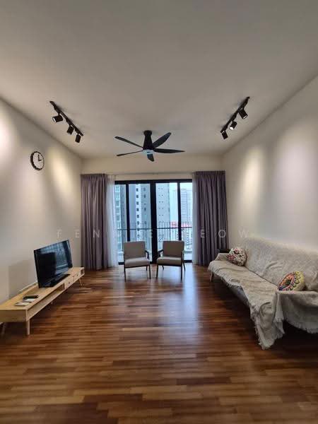 Service Residence for Rent at The Tamarind - Fennie Seow - Living Room - PropertyGuru.com.my