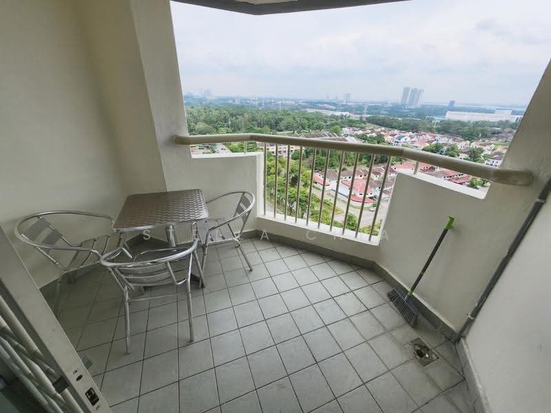 Pangsapuri untuk Disewa di Permas Ville Apartment - Stella Chia - Balcony - PropertyGuru.com.my