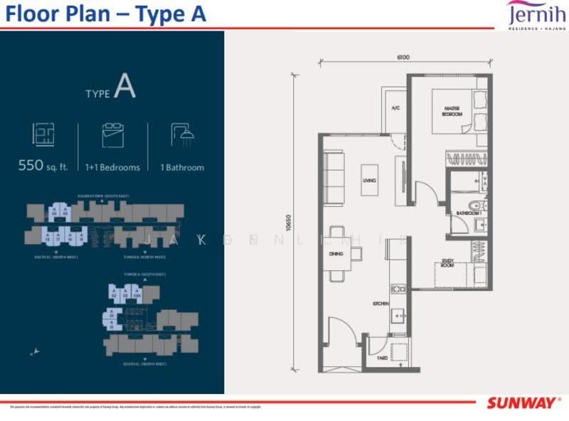 Kediaman Servis untuk Disewa di Jernih Residence - Ken Lim - PropertyGuru.com.my