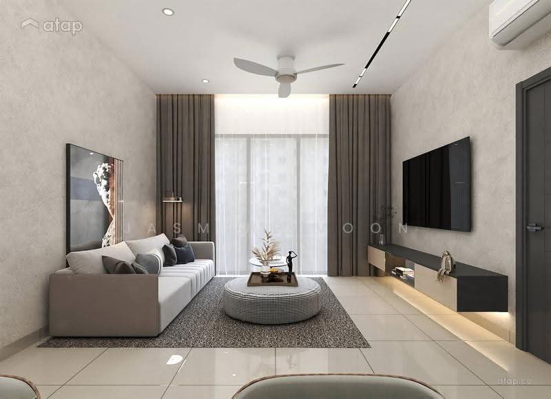 Service Residence for Sale at Trion 888 - Jasmine Voon - Living Room - PropertyGuru.com.my