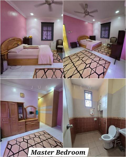 2-storey Terraced House for Sale in Bukit Indah (Iskandar Puteri (Nusajaya)) - Junz Liew - Master Bedroom - PropertyGuru.com.my