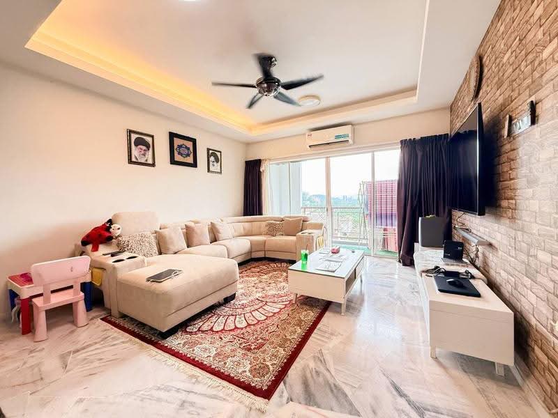 Kondominium untuk Dijual di Villaria - Nana Cheah - Living Room - PropertyGuru.com.my