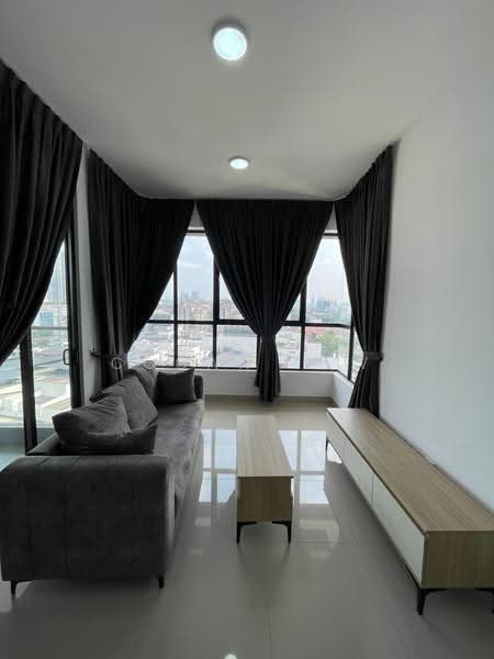 Service Residence for Sale at Lavile Kuala Lumpur - Cogan Law - Living Room - PropertyGuru.com.my