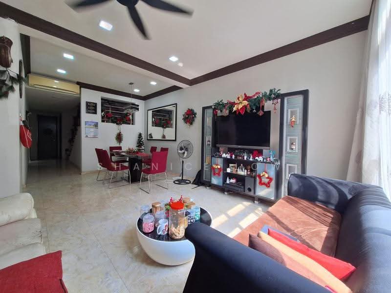 Rumah Teres 2.5-Tingkat untuk Dijual di Lake Edge (Puchong) - Shanice Low - Living Room - PropertyGuru.com.my