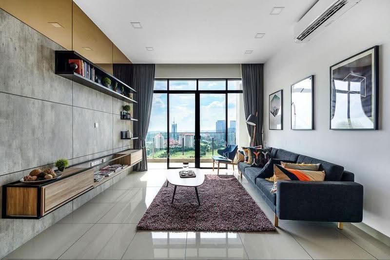 Kediaman Servis untuk Dijual di Conezion Residences - Azizul Kamarul Zaman - Living Room - PropertyGuru.com.my