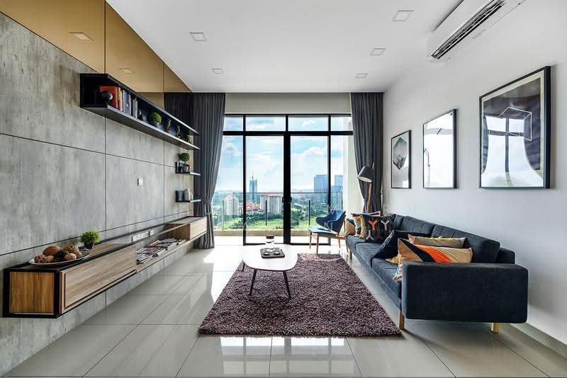 Kediaman Servis untuk Dijual di Conezion Residences - Azizul Kamarul Zaman - Living Room - PropertyGuru.com.my