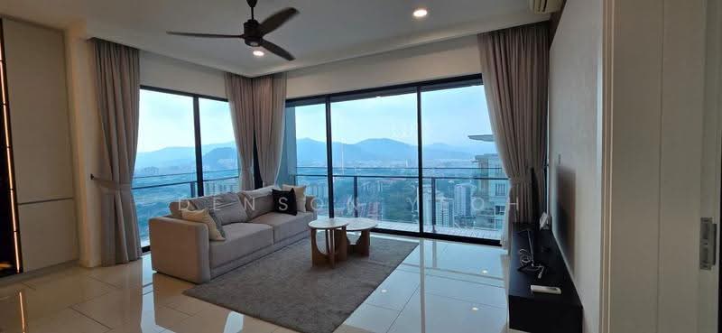 Condominium for Rent at One Central Park - Denson Yeoh - Living Room - PropertyGuru.com.my