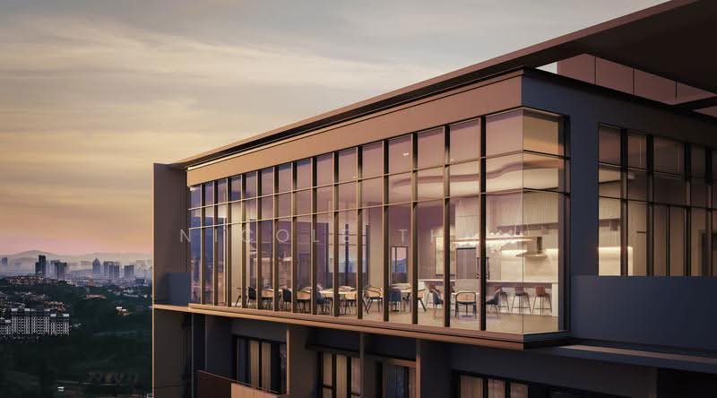 Service Residence for Sale at Amika Residences - Nicole Tham - Dining Room - PropertyGuru.com.my