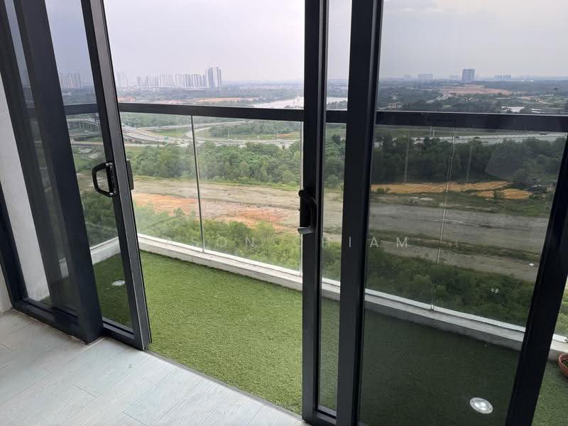 Service Residence for Rent at SkyPark @ Cyberjaya - Jason Chiam - Balcony - PropertyGuru.com.my