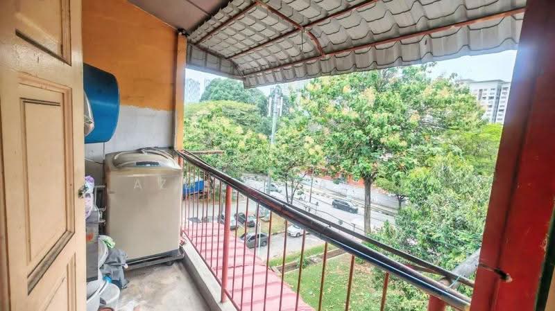 Flat for Sale at Seksyen 1 Wangsa Maju Flat - Azli Ibrahim - Balcony - PropertyGuru.com.my