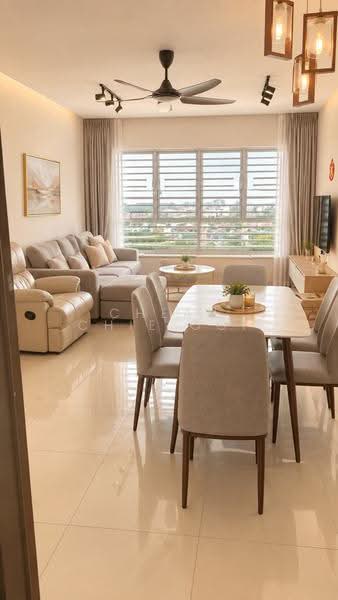 Apartment for Rent at The Park @ Mak Mandin - Cheau Chie Ooi - Living Room - PropertyGuru.com.my