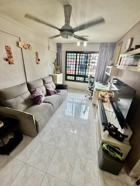 Rumah Flat untuk Dijual di Rumah Pangsa Sri Lanang - Alen Tan - Living Room - PropertyGuru.com.my