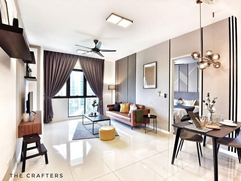 Kediaman Servis untuk Disewa di NOVUM - Justin Lam - Living Room - PropertyGuru.com.my