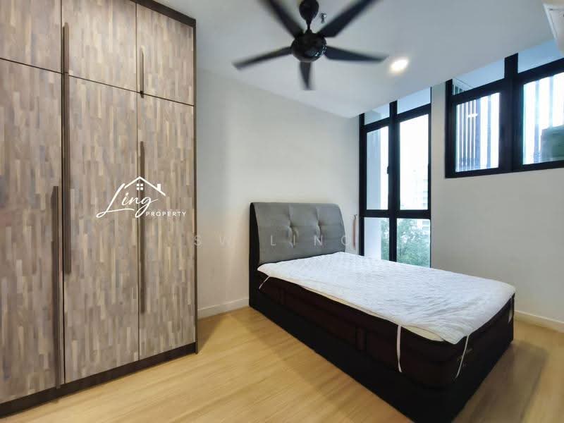Service Residence for Rent at H2O Residences - SW Ling - Master Bedroom - PropertyGuru.com.my