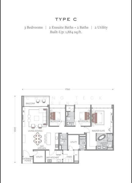 Service Residence for Sale at Jendela Residences - Chong Teck Seng - PropertyGuru.com.my