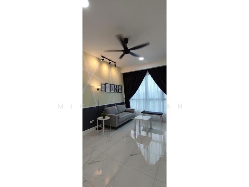 Kediaman Servis untuk Disewa di Cubic Botanical - Michelle Tan - Living Room - PropertyGuru.com.my