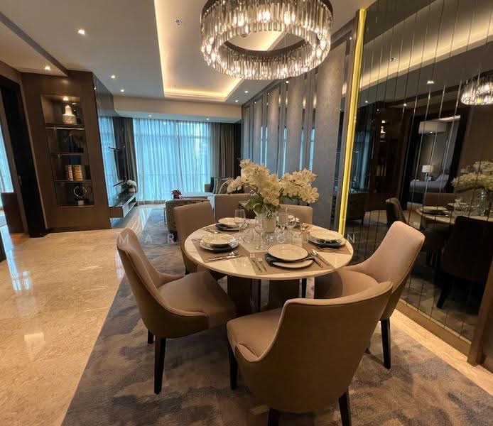 Kediaman Servis untuk Dijual di The Ritz-Carlton Residences - Marcus Guan - Dining Room - PropertyGuru.com.my